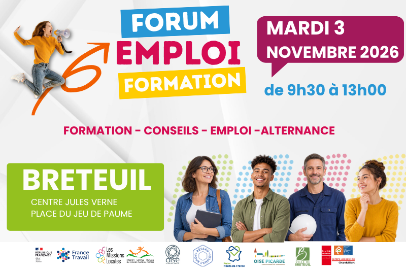 Forum de l’Emploi et de la Formation 2026 à Breteuil